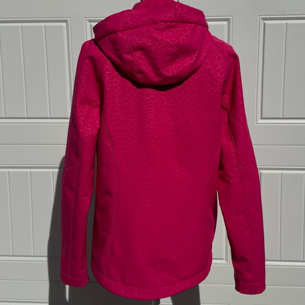 Pink Hooded Jacket Size Large - Picture 7 of 13